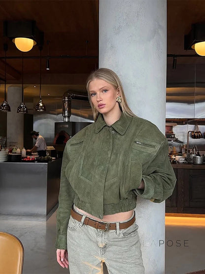 Anaiyah Biker Cropped Jacket