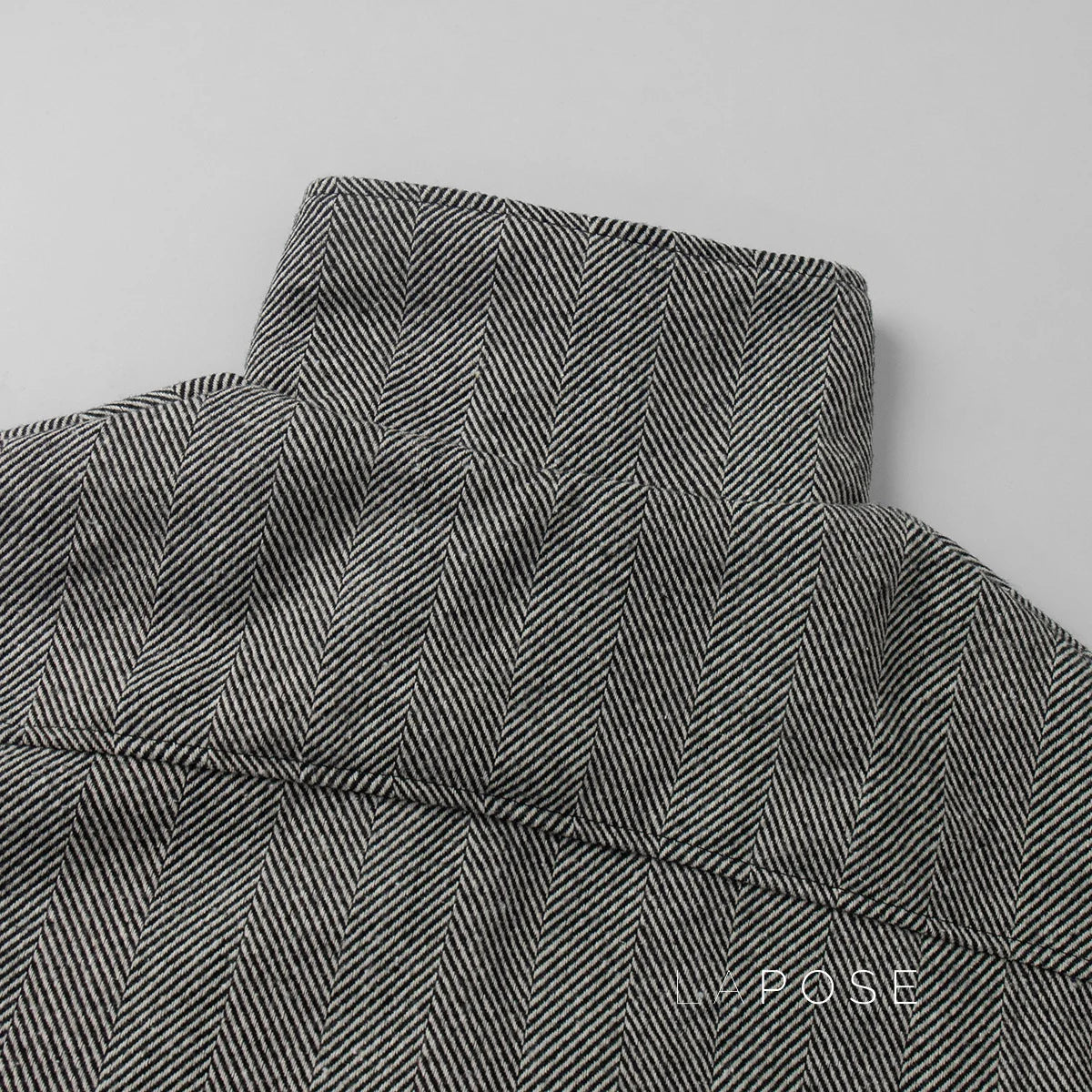 Arin Herringbone Wool Blend Jacket