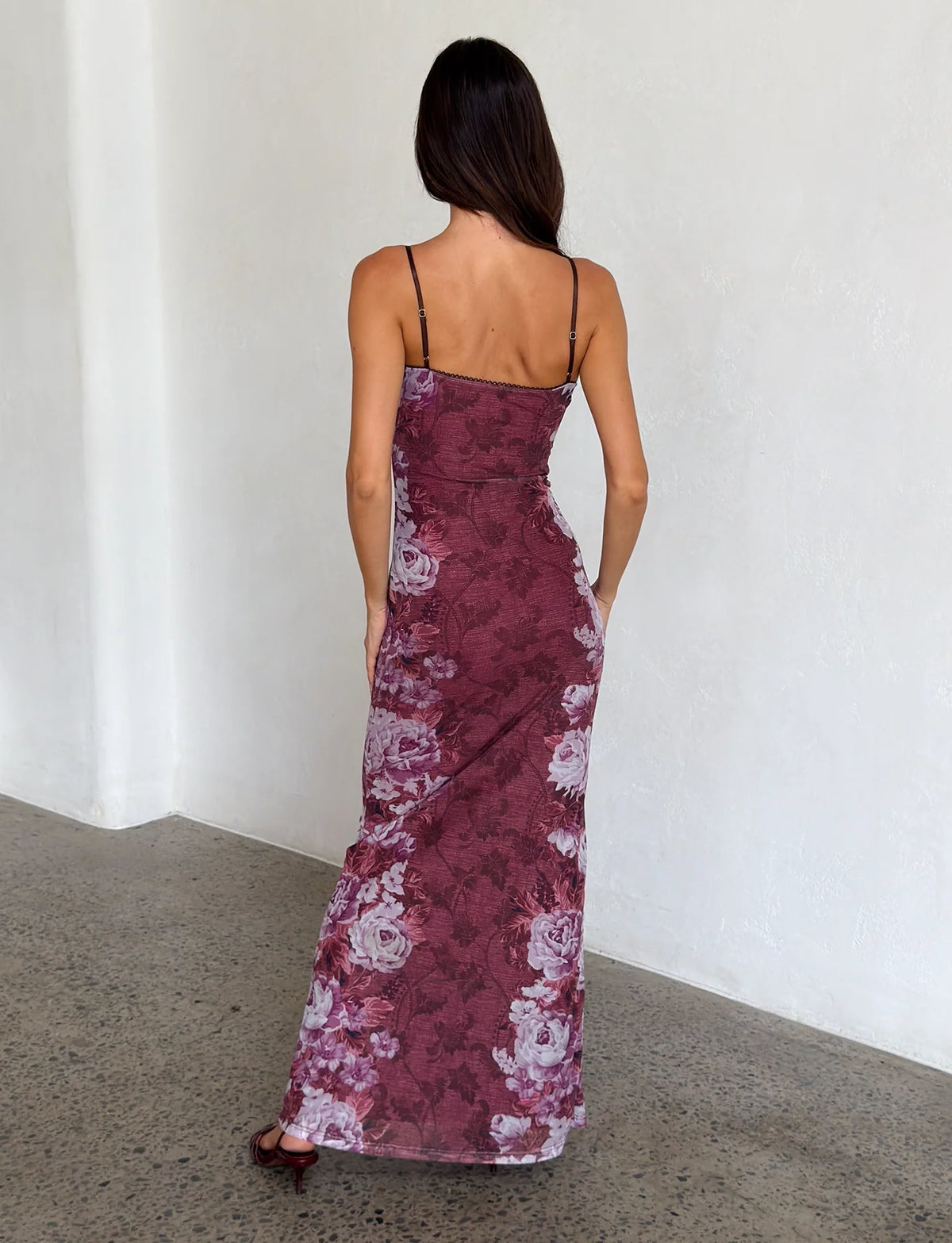 Arlette Radiant Floral Maxi Dress - Floral Rose
