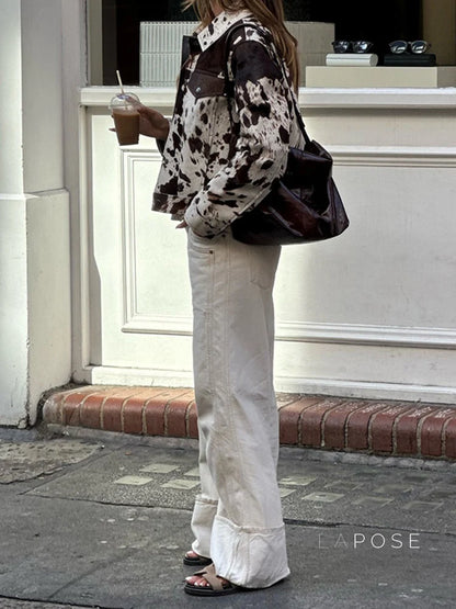 Aryn Abstract Pattern Jacket