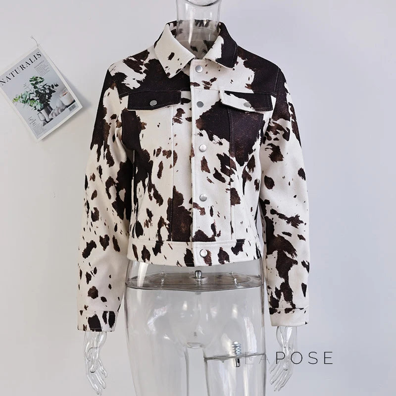Aryn Abstract Pattern Jacket