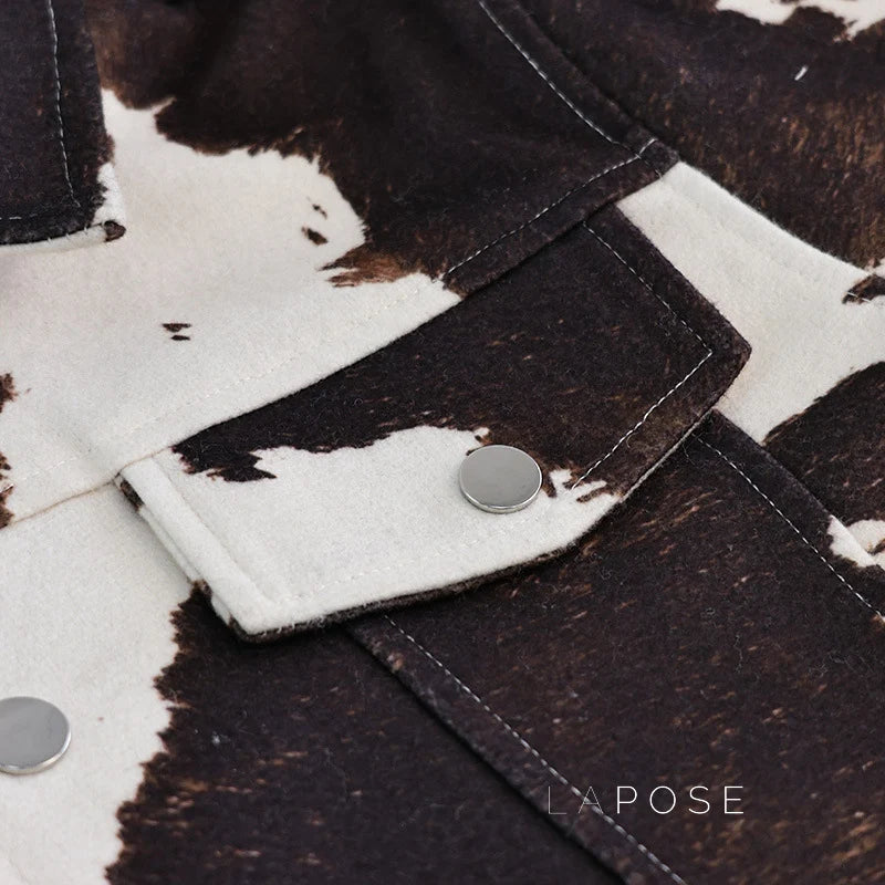Aryn Abstract Pattern Jacket