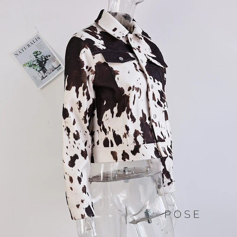 Aryn Abstract Pattern Jacket