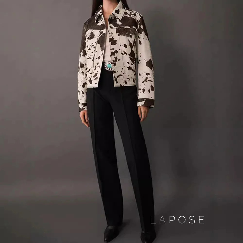 Aryn Abstract Pattern Jacket