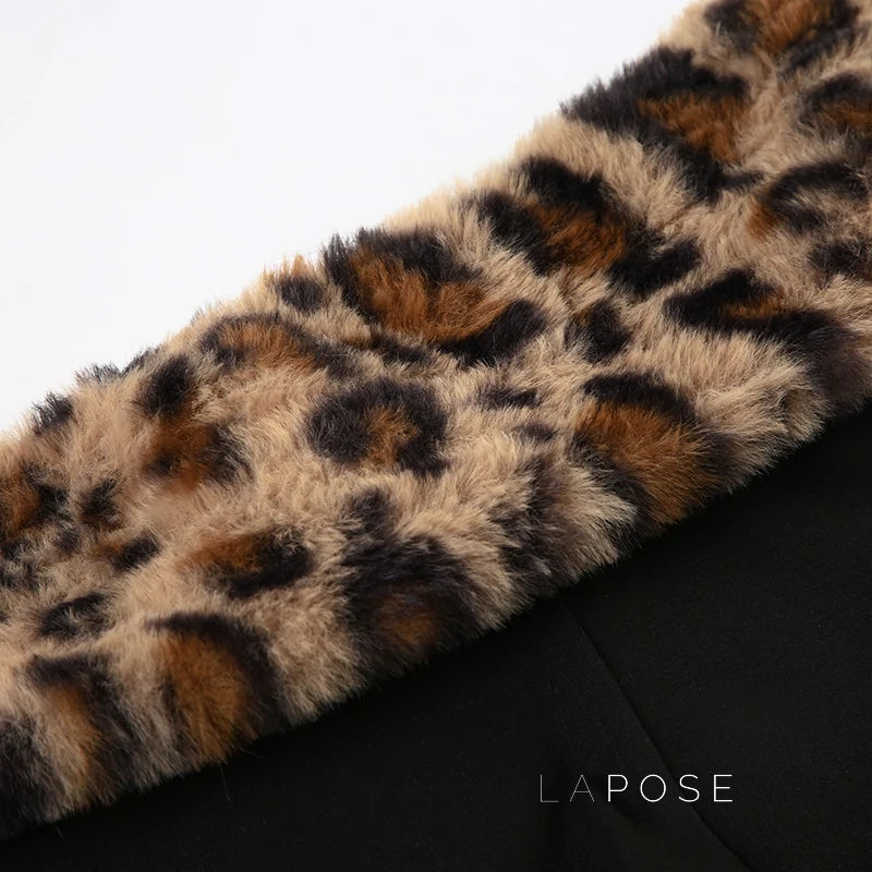 Avalon Leopard Ruched Short Set