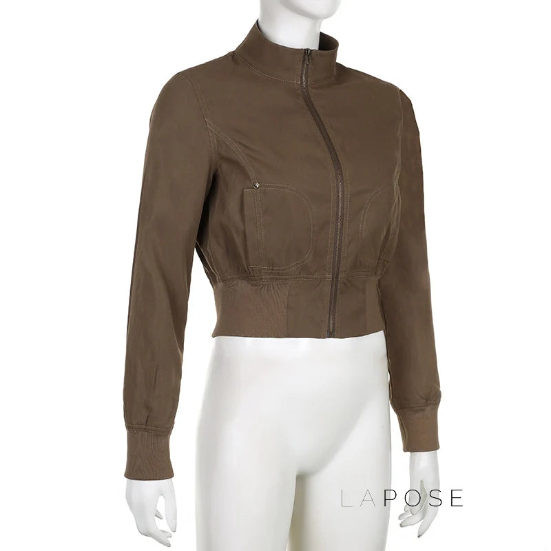 Ayleen Cropped Utility Jacket