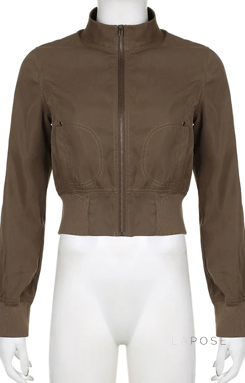 Ayleen Cropped Utility Jacket