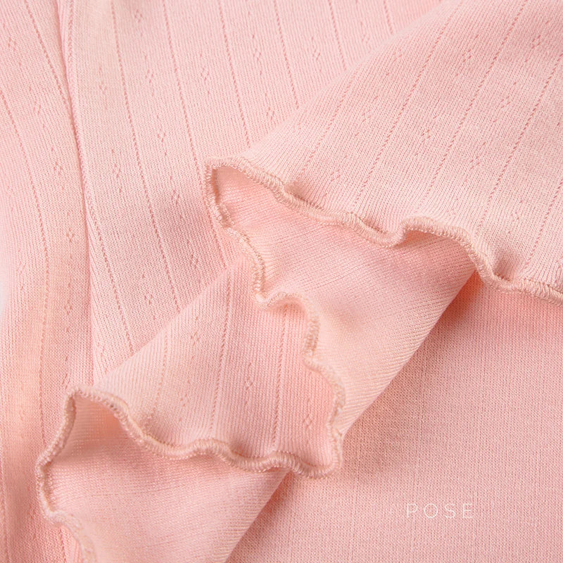 Ayleen Jacquard Bustier Knit Top
