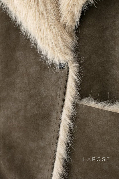 Azlyn Reversible Faux Fur Coat