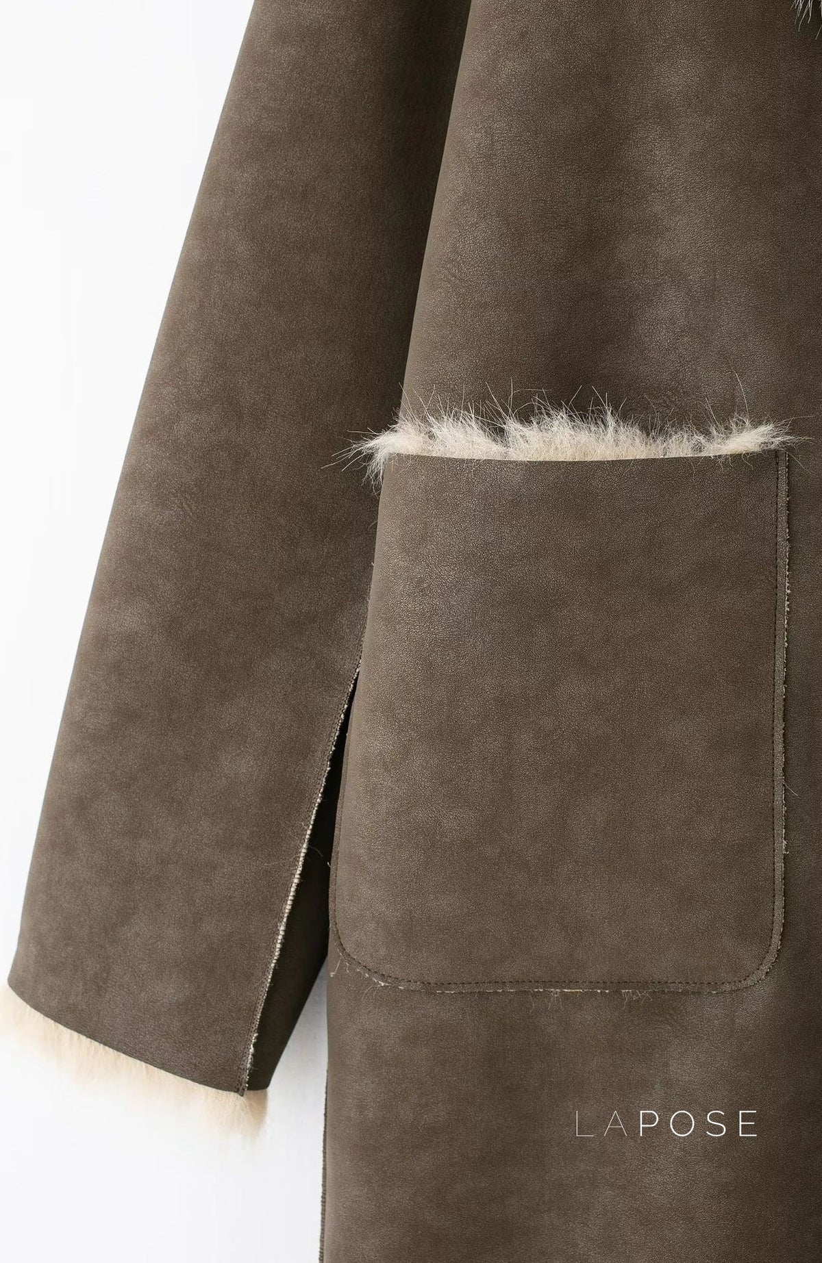 Azlyn Reversible Faux Fur Coat