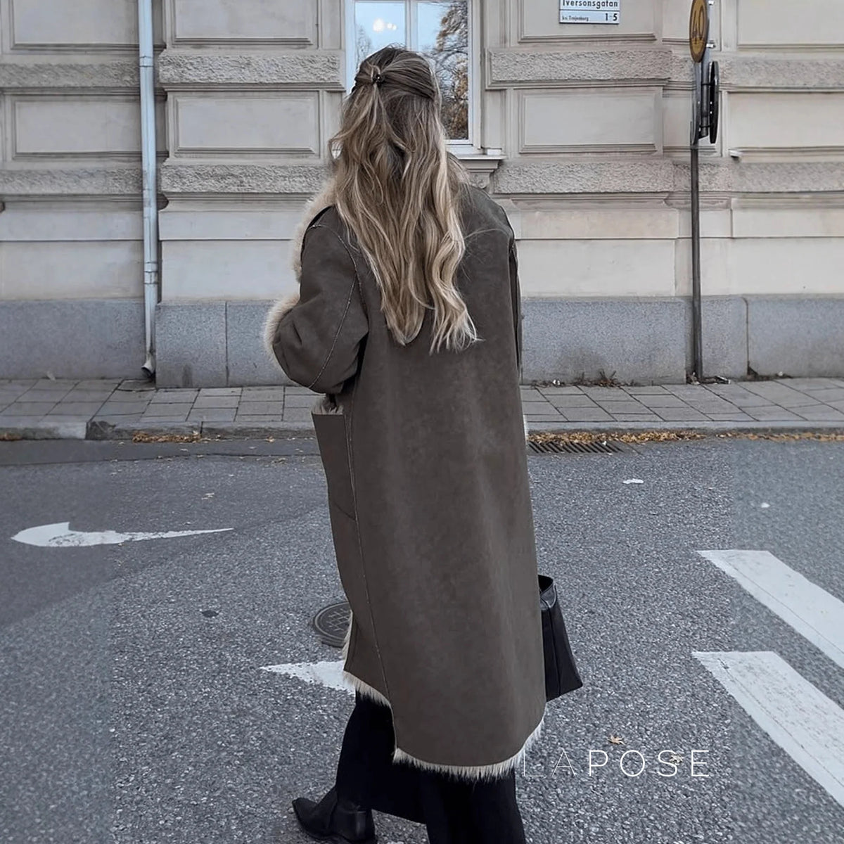 Azlyn Reversible Faux Fur Coat