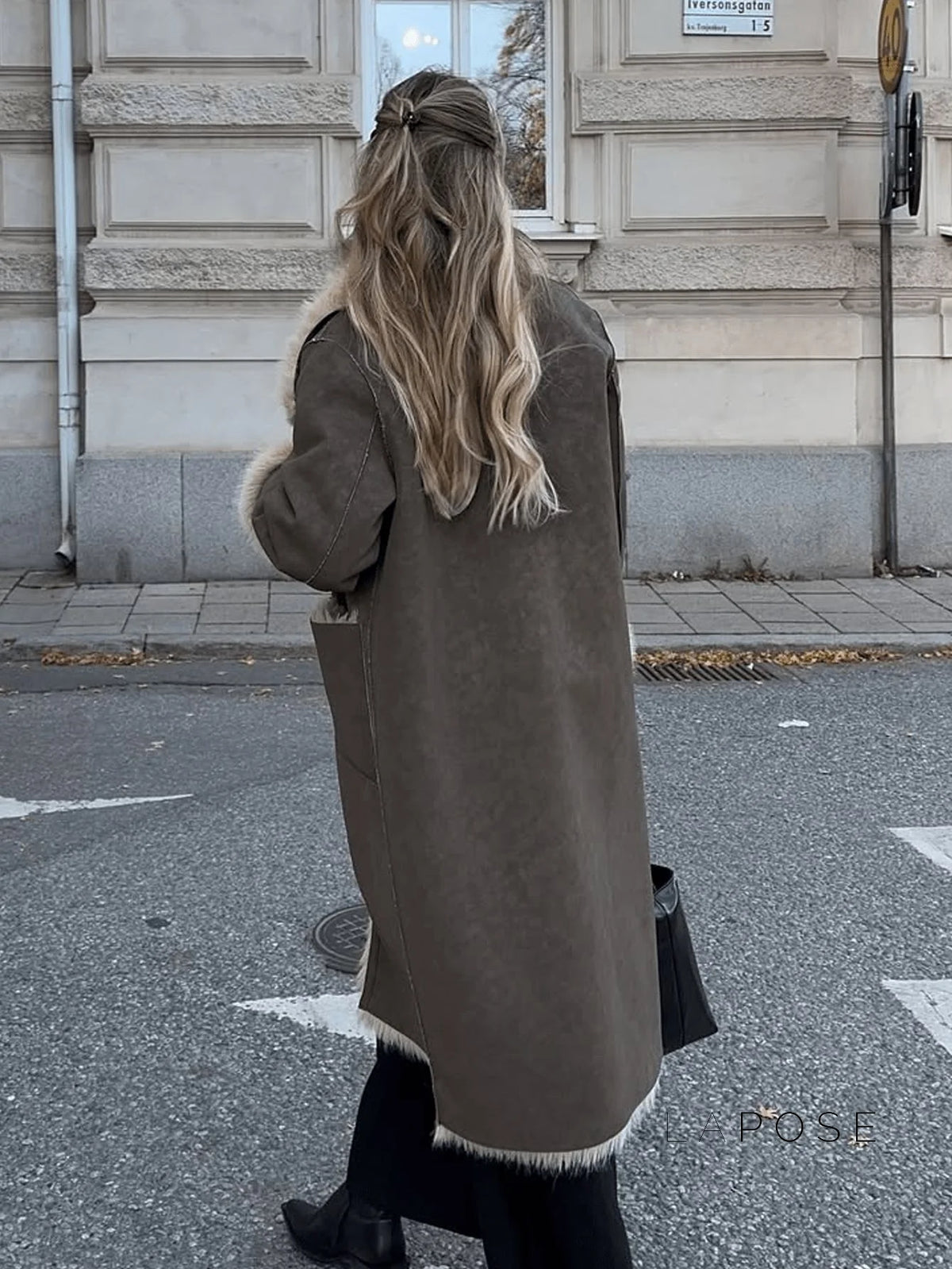 Azlyn Reversible Faux Fur Coat