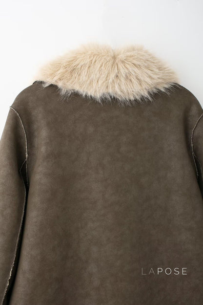 Azlyn Reversible Faux Fur Coat