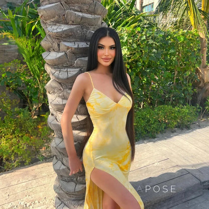 Batya Floral Backless Maxi Dress