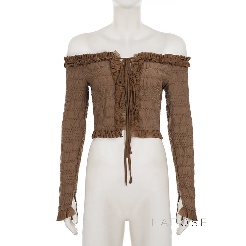 Bobbie Tie-Front Crop Cardigan