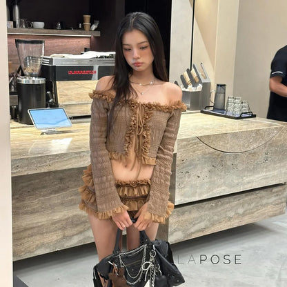 Bobbie Tie-Front Crop Cardigan