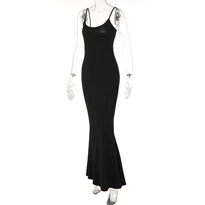 Bodycon Floor-Length Cami Dress