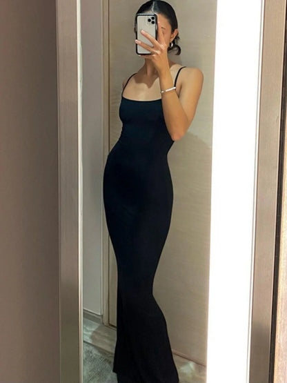 Bodycon Floor-Length Cami Dress