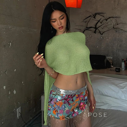 Bostyn Open Knit Pullover