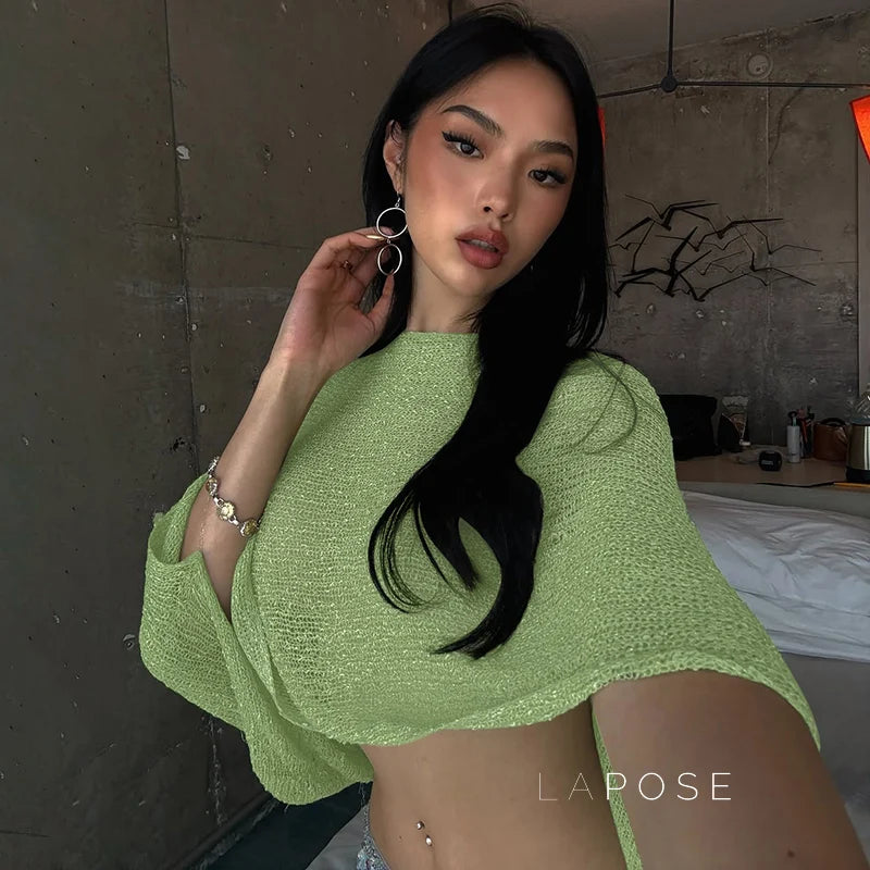 Bostyn Open Knit Pullover