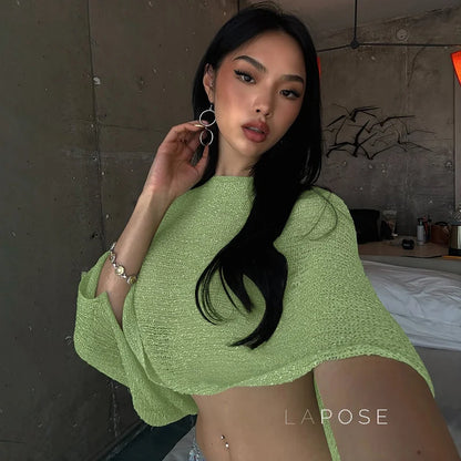 Bostyn Open Knit Pullover