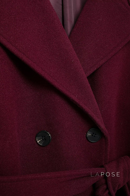 Brenley Double-Breasted Belted Coat