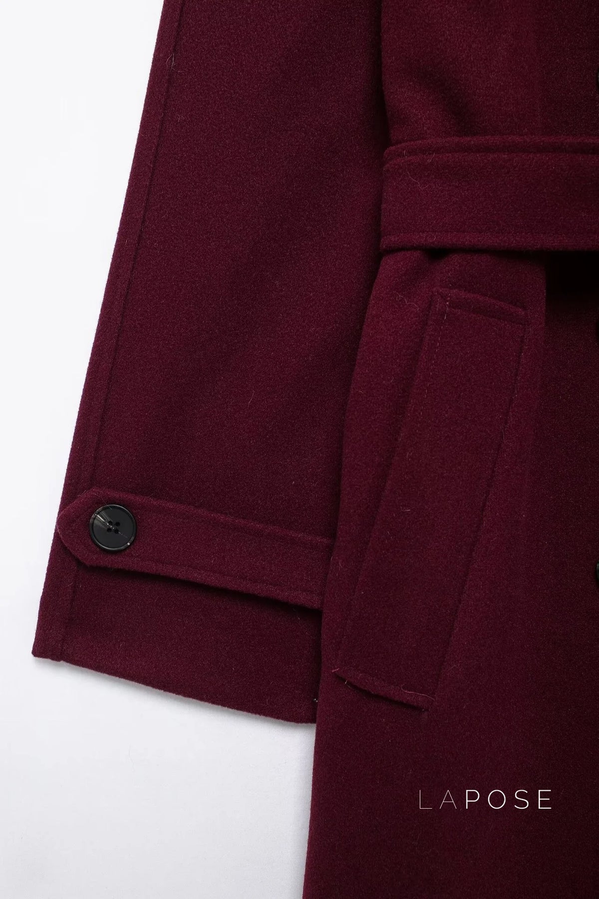 Brenley Double-Breasted Belted Coat