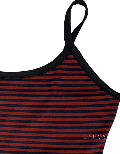 Brystol Striped Camisole Crop Top