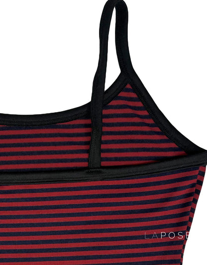 Brystol Striped Camisole Crop Top
