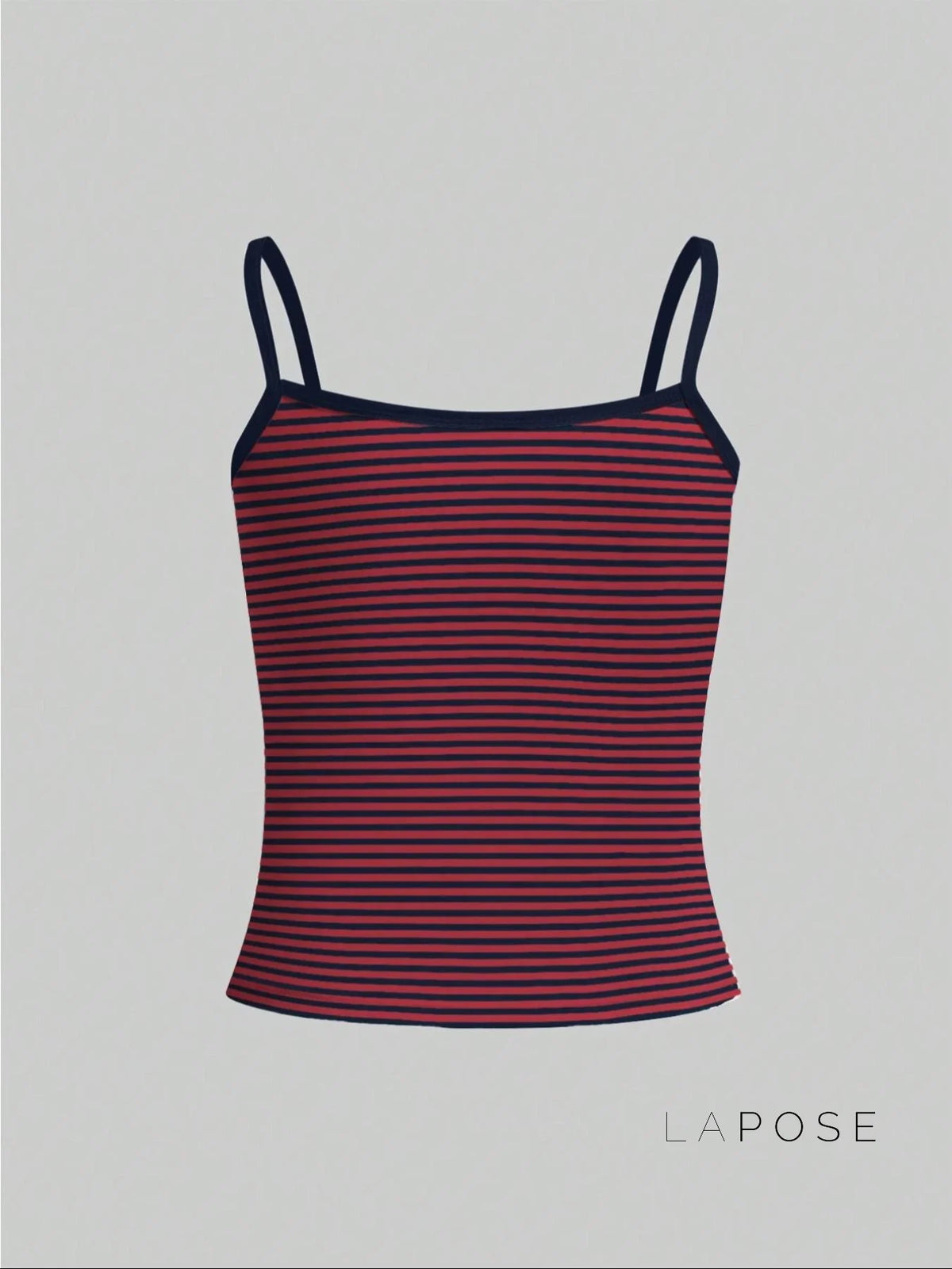 Brystol Striped Camisole Crop Top