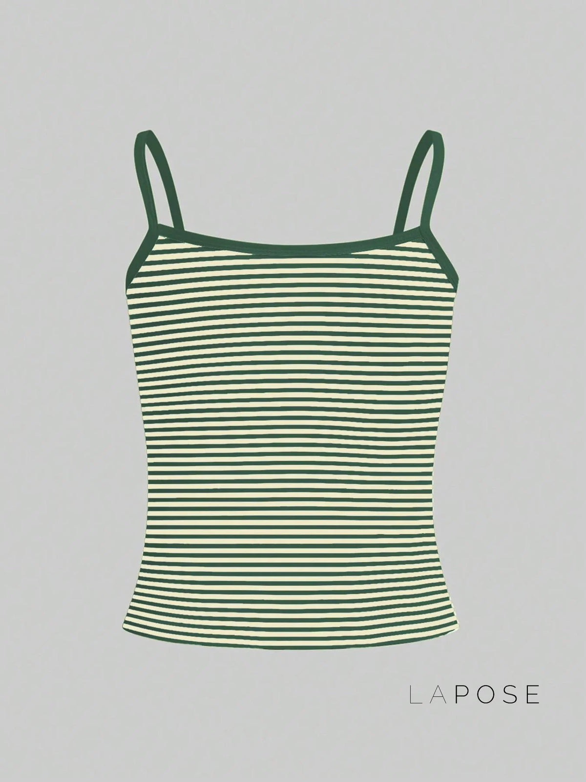 Brystol Striped Camisole Crop Top
