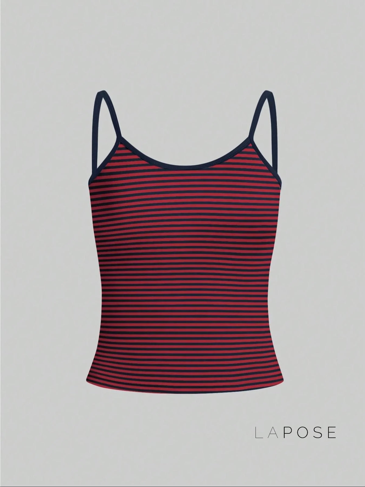 Brystol Striped Camisole Crop Top