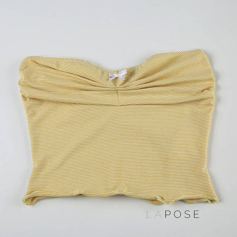 Cadence Strapless Crop Top