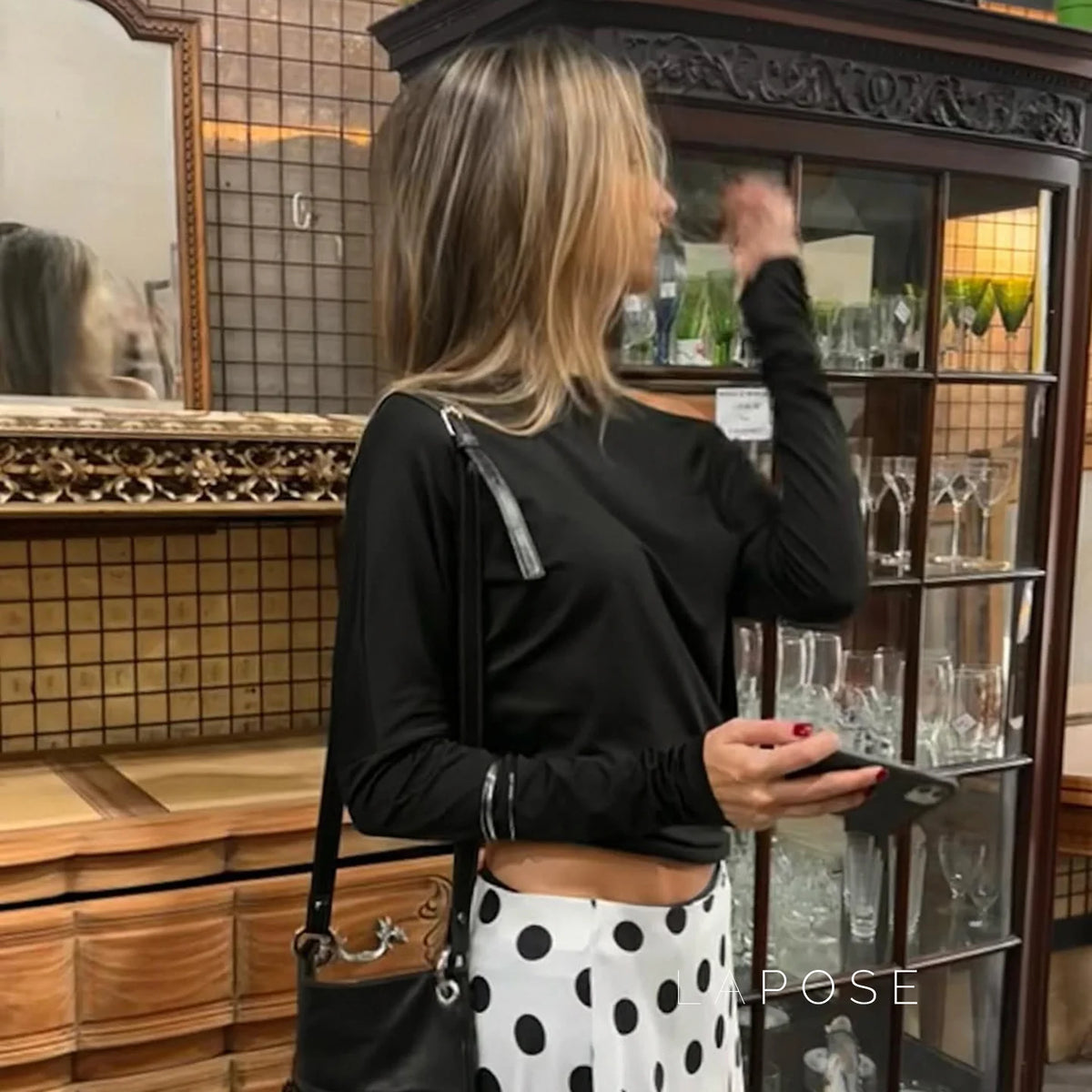 Calista Off Shoulder Knit Top