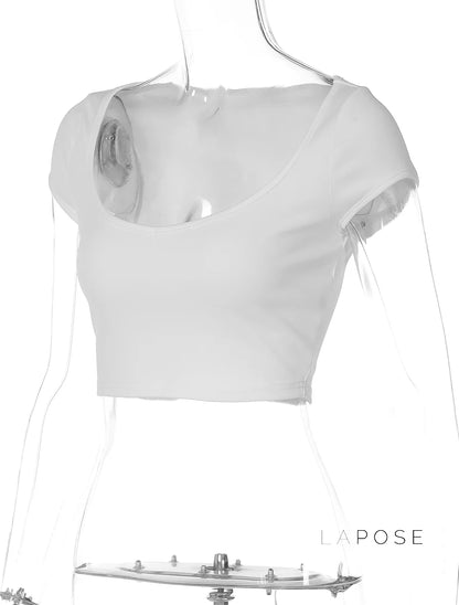 Chasidy Waist-Cinching Crop Top
