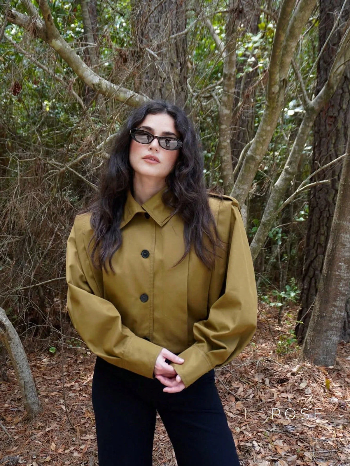 Cierra Pleated Cropped Windbreaker