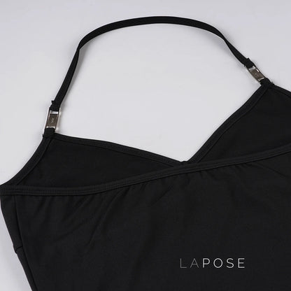 Coraline Metal Halter Top