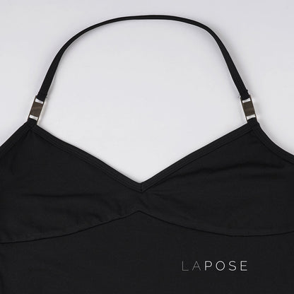 Coraline Metal Halter Top