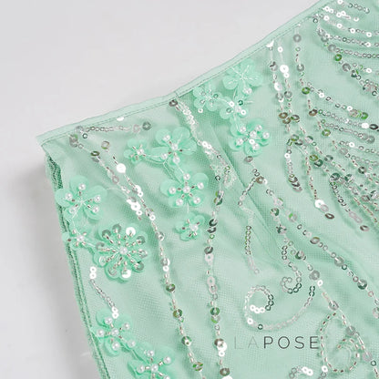 Dakoda Star Sequin Mini Skirt