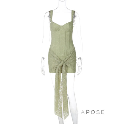Daphne Lace Bodycon Mini Dress