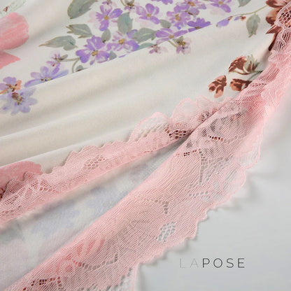 Darling Lace Slit Maxi Dress