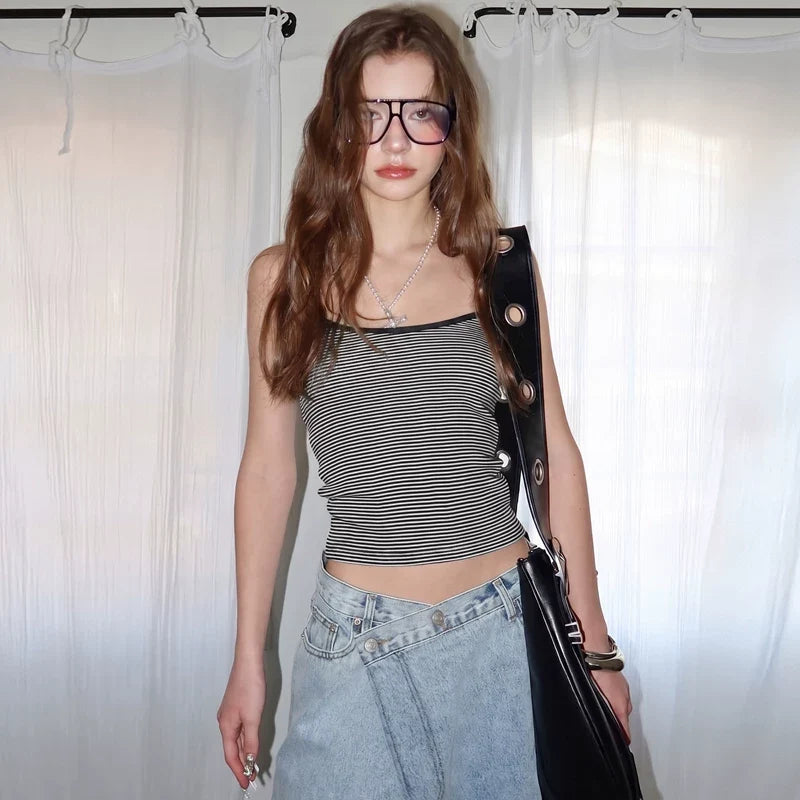 Dayami Striped Slim Fit Camisole