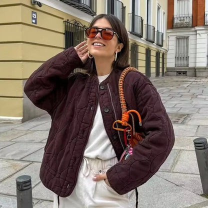 Declan Quilted Drawstring Jacket