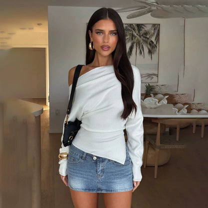 Demiyah Asymmetric One Shoulder Top