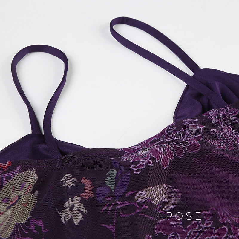 Denali Paisley Ruched Camisole