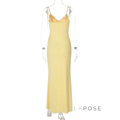 Dylan Strappy Backless Maxi Dress