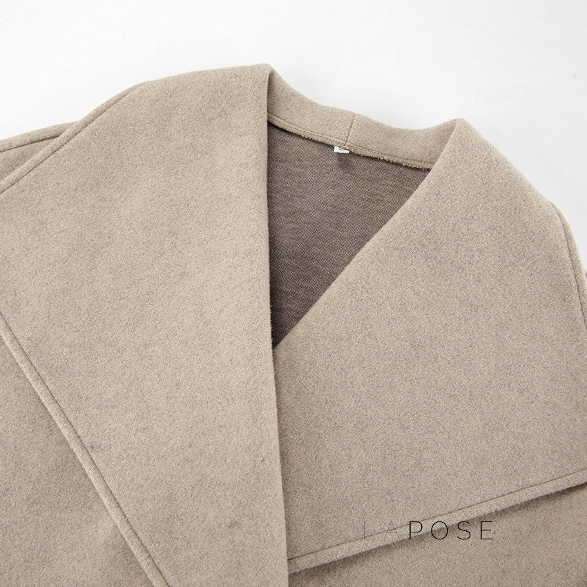 Edna Double-Breasted Wool Coat