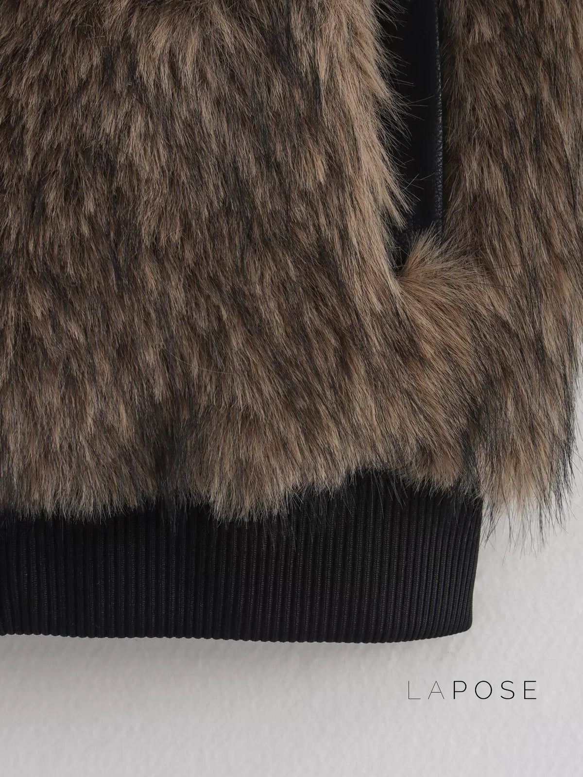 Eleonore Colorblock Faux Shearling Jacket