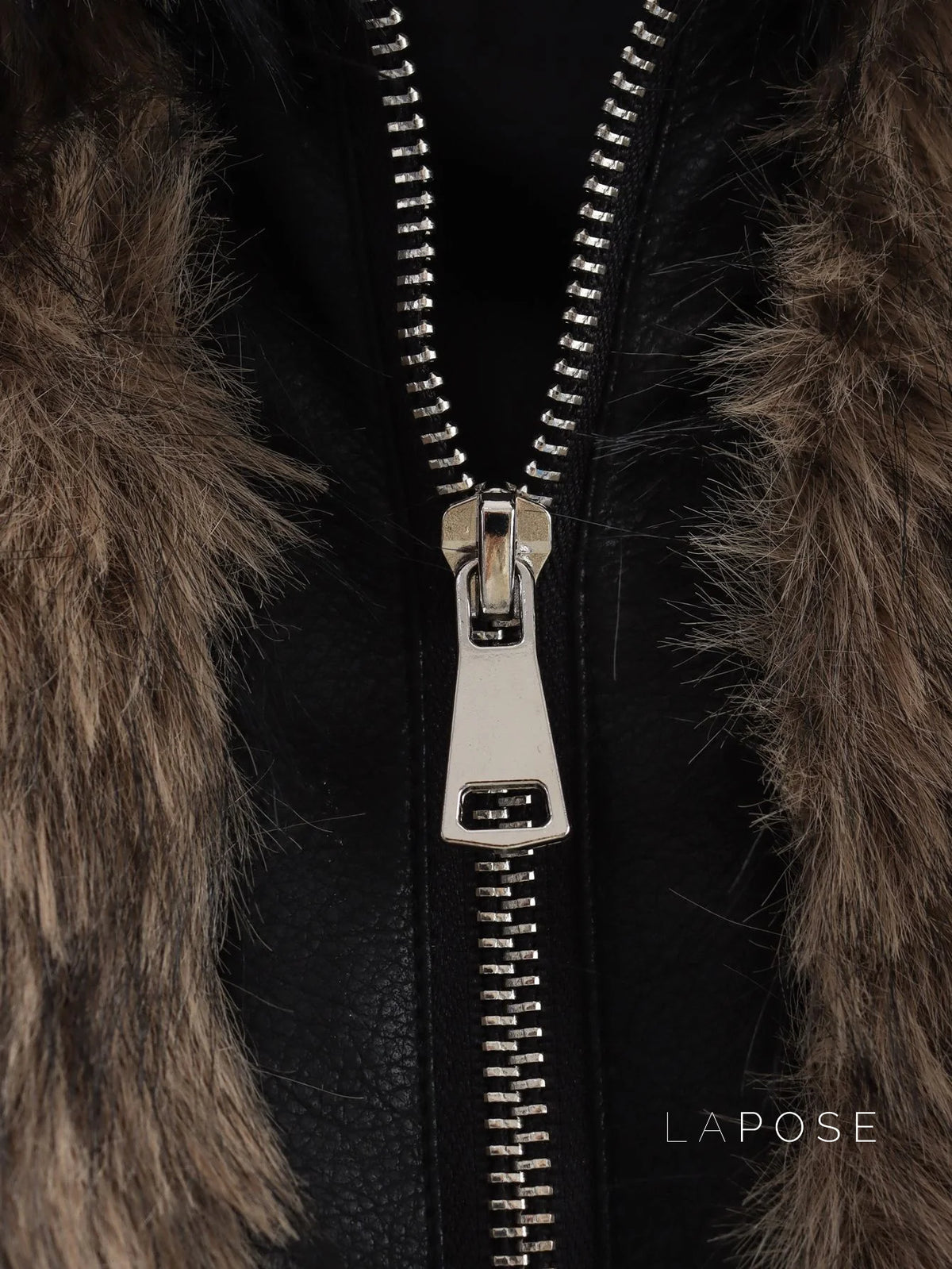Eleonore Colorblock Faux Shearling Jacket