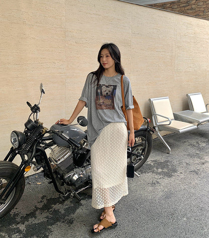 Elinor Lace Maxi Skirt